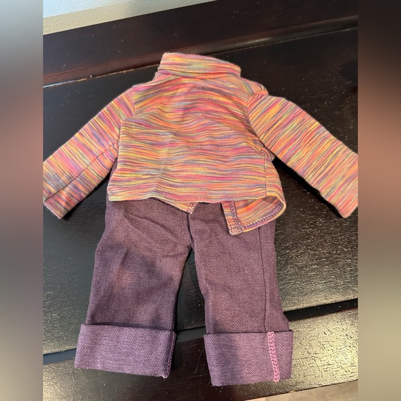 Vintage American Girl Doll Ivy Pierced Ears, Earrings, Box, Book, Outfit - Picture 2 of 15